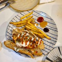 Hot dog beyond. at El Oju in Granada