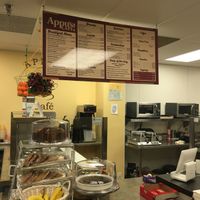 Very clean little cafe at Appu's Cafe in Long Beach