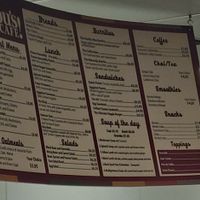 Menu at Appu's Cafe in Long Beach