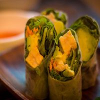 Veggie Wrap  at Hang Out in Tokyo