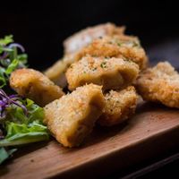 Fried Seitan  at Hang Out in Tokyo