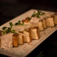 Fried Tofu with Tartar Sauce  at Hang Out in Tokyo