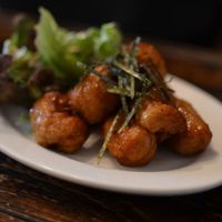 Wasabi soy-chicken at Hang Out in Tokyo