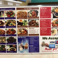Specialty and Rice Menu  at Bo De in Garden Grove