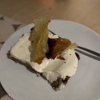 bakalva cheesecake for the turkish sofra eetcafe  at Cafe Averechts in Utrecht