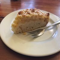 Vegan apple cake at Naturally Fiordland in Te Anau