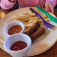 Kids meal at The Cosy Club in Leicester