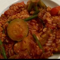 mixed vegetables at Naturbar in Frankfurt