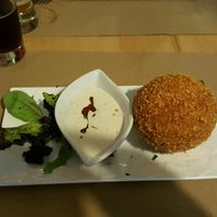 Entrée at Mezzaluna in Saint-laurent-blangy