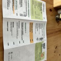 Menu verso juin 2024  at Mezzaluna in Saint-laurent-blangy