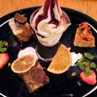 dessert of 5,000 yen course at 8ablish Cafe in Tokyo