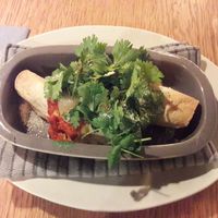 Dinner enchiladas at 8ablish Cafe in Tokyo