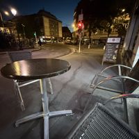 outside  at Cigköftem in Strasbourg