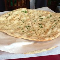 vegan naan at New India Cuisine in Austin