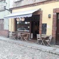 How it looks from the street at Restauracja Ciasna in Torun