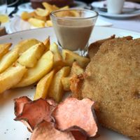 Cachopines de seitan at Casa Chema in Oviedo