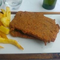 Cachopo de seitan at Casa Chema in Oviedo