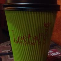Lestat's cup of vegan hot cocoa  at Lestat's on Park in San Diego