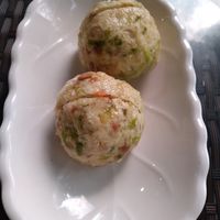 Sui jing bao made of tofu etc at Xing Hua Vegetarian 兴化美食 - Fortune Centre in Central Singapore