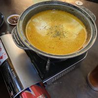 Laksa steamboat!  at Xing Hua Vegetarian 兴化美食 - Fortune Centre in Central Singapore