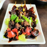 Lamb Kebab 羊肉串 at Xing Hua Vegetarian 兴化美食 - Fortune Centre in Central Singapore