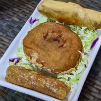 Ngo Hiang, UFO, Spring Roll at Xing Hua Vegetarian 兴化美食 - Fortune Centre in Central Singapore