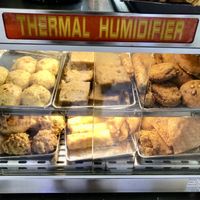 Dim sum cabinet  at Xing Hua Vegetarian 兴化美食 - Fortune Centre in Central Singapore