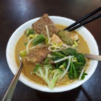 Vegan Laksa @XingHua, Fortune Center, Singapore at Xing Hua Vegetarian 兴化美食 - Fortune Centre in Central Singapore