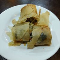 Spring roll at Xing Hua Vegetarian 兴化美食 - Fortune Centre in Central Singapore