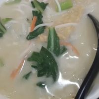 (no. 1113) sliced fish bee hoon $5 (contains dairy) at Xing Hua Vegetarian 兴化美食 - Fortune Centre in Central Singapore