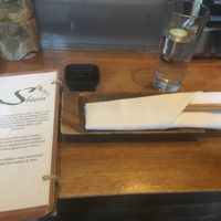 Seat at the bar at Shizen Vegan Sushi Bar in San Francisco