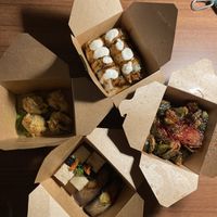 All the sushi I ordered at Shizen Vegan Sushi Bar in San Francisco