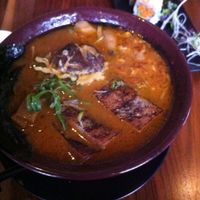 ramen at Shizen Vegan Sushi Bar in San Francisco