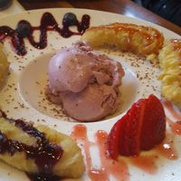 Sorbet at Shizen Vegan Sushi Bar in San Francisco