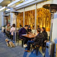 Outside of Shizen at Shizen Vegan Sushi Bar in San Francisco