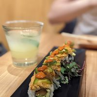 Rolls & cocktails at Shizen Vegan Sushi Bar in San Francisco