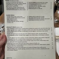   at Shizen Vegan Sushi Bar in San Francisco