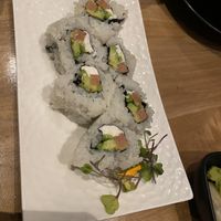 Philadelphia roll  at Shizen Vegan Sushi Bar in San Francisco