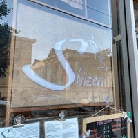 Shizen Sign at Shizen Vegan Sushi Bar in San Francisco