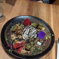 Desert at Shizen Vegan Sushi Bar in San Francisco