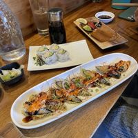 boddy and soul roll up front  at Shizen Vegan Sushi Bar in San Francisco