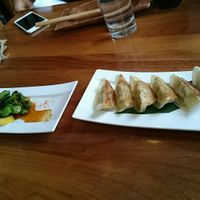 Gyoza at Shizen Vegan Sushi Bar in San Francisco