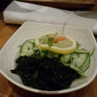 Sunomono at Shizen Vegan Sushi Bar in San Francisco