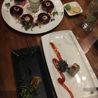 Surprise ending... be careful risk it if you can handle VERY spicy   at Shizen Vegan Sushi Bar in San Francisco