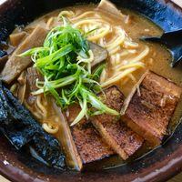 Ramen Bowl at Shizen Vegan Sushi Bar in San Francisco