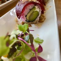 Vegan sushi! at Shizen Vegan Sushi Bar in San Francisco