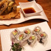 Philadelphia roll at Shizen Vegan Sushi Bar in San Francisco