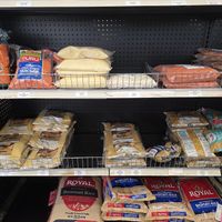 Dry lentils at Middle East Bakery and Grocery in Chicago