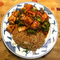 Szechuan tofu at Guo's Garden in Exton
