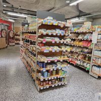 Inside shop at Naturalia in Metz